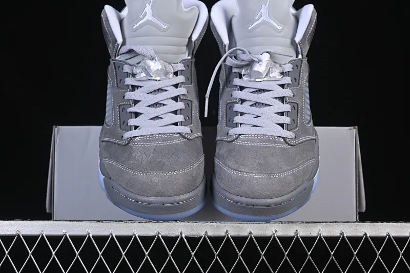 All categories Air Jordan Jordan series basketball shoes Air Jordan 5 OG version Air Jordan 5 "Wolf Grey" AJ5 Joe 5 Wolf Gray DD0587-002